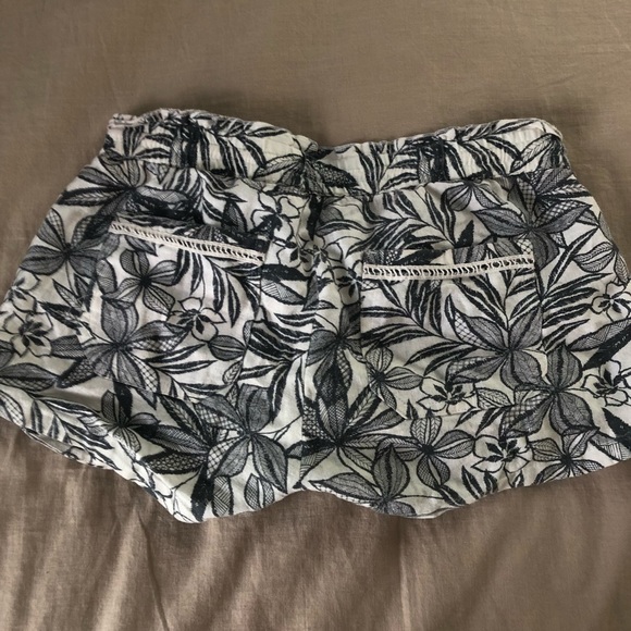 Jolt Hawaiian Print Linen Beach Shorts 🌴 - Picture 2 of 3